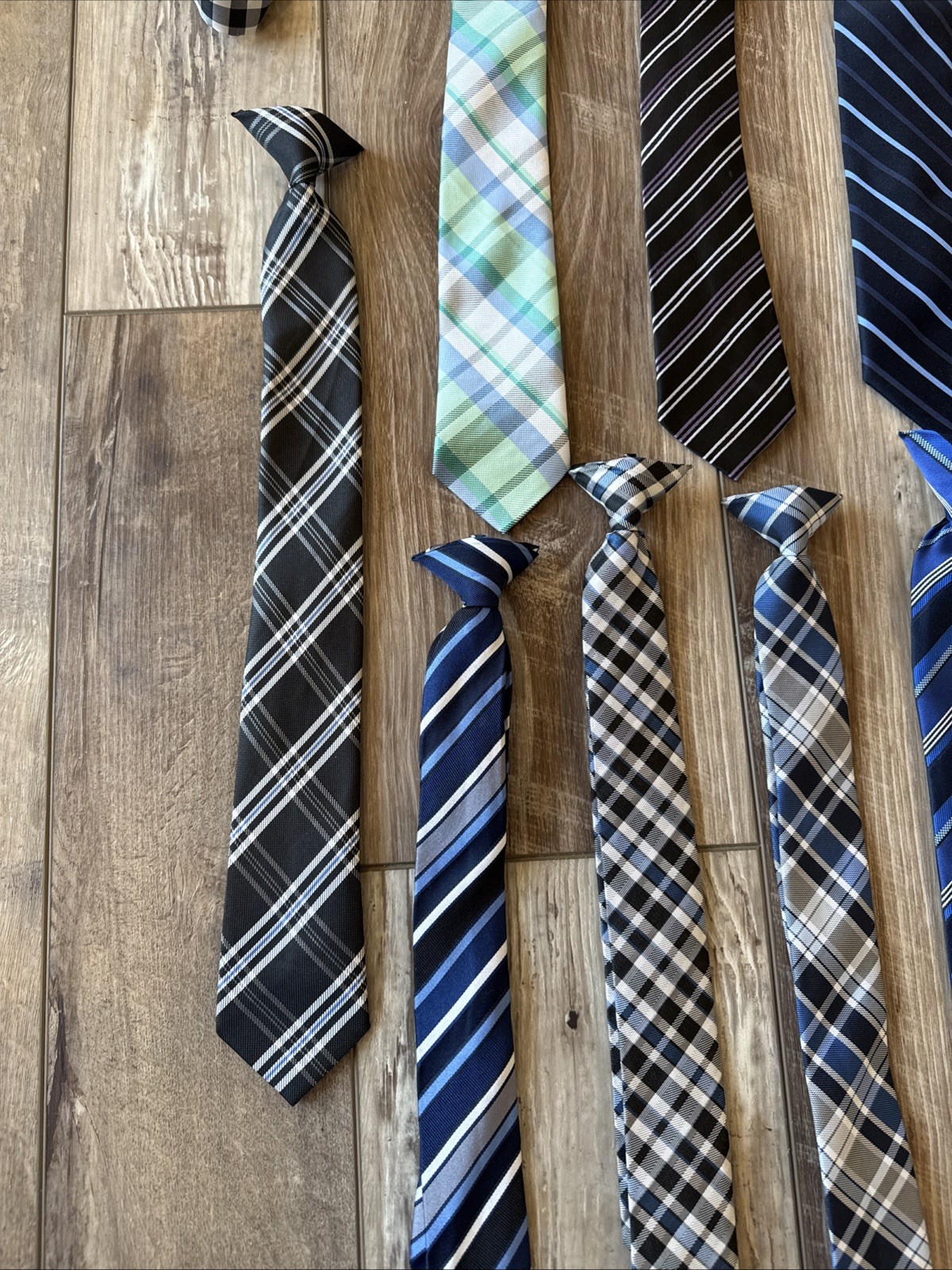 Ties For Children/Preteens Includes Clip Ons And Bow Ties Lot Of 16
