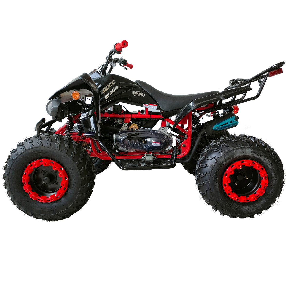 X-PRO Panther 200 Sports ATV Quad 4 Wheelers with Automatic Transmission Reverse