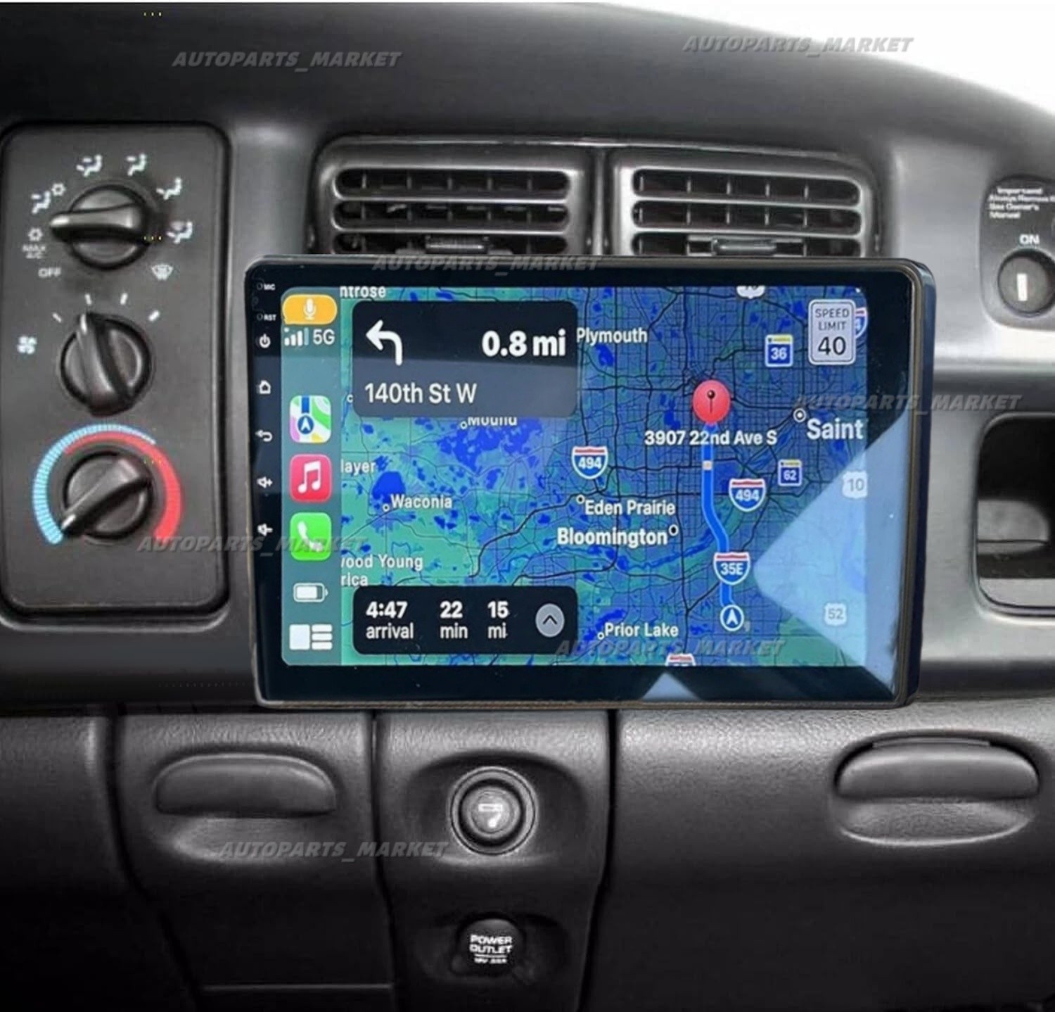 64G For 1994–2002 Dodge Ram 1500 2500 3500 Android Carplay Car Stereo Radio GPS