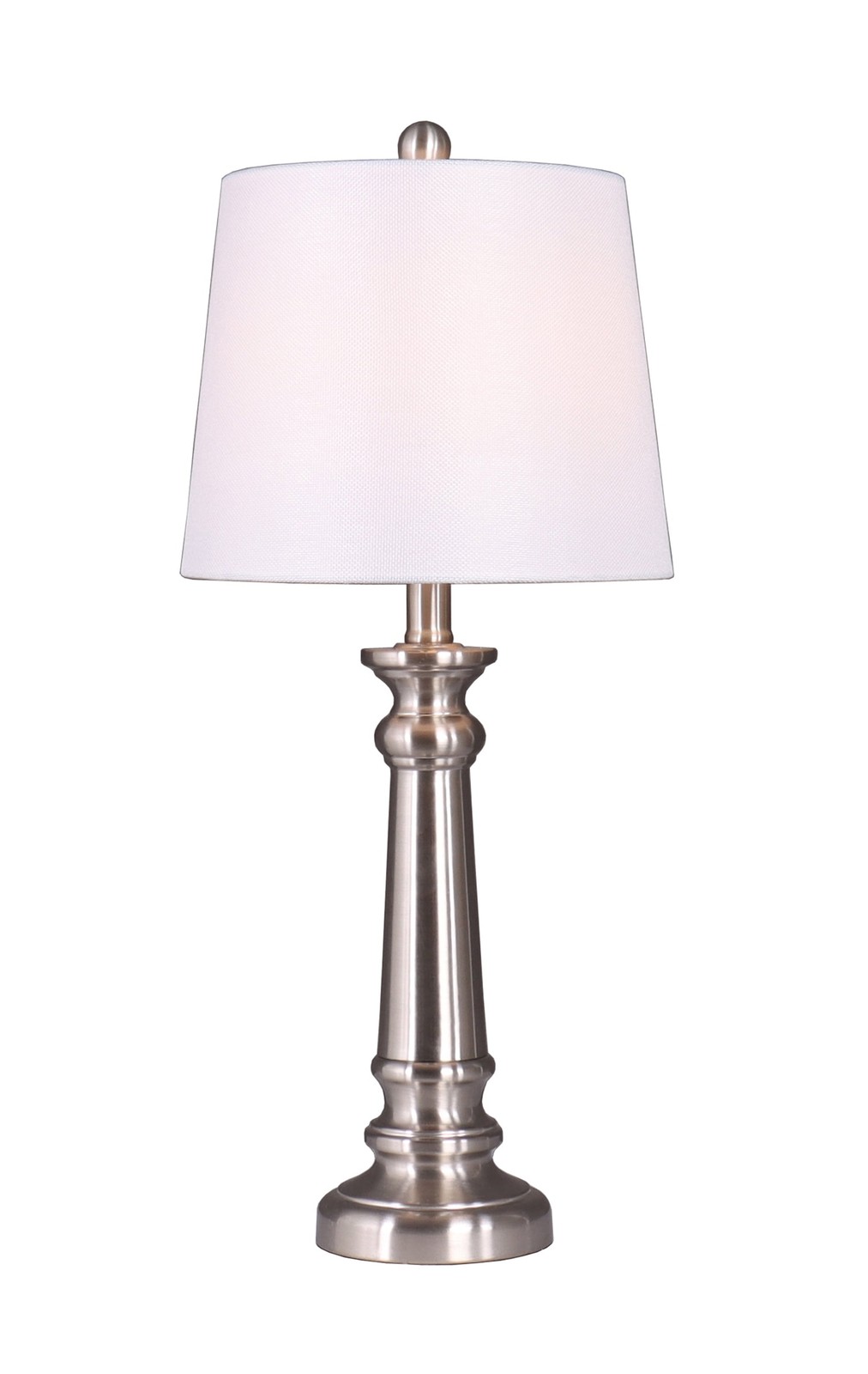 Mainstays 9" White Lamp Shade with Spider Fitter