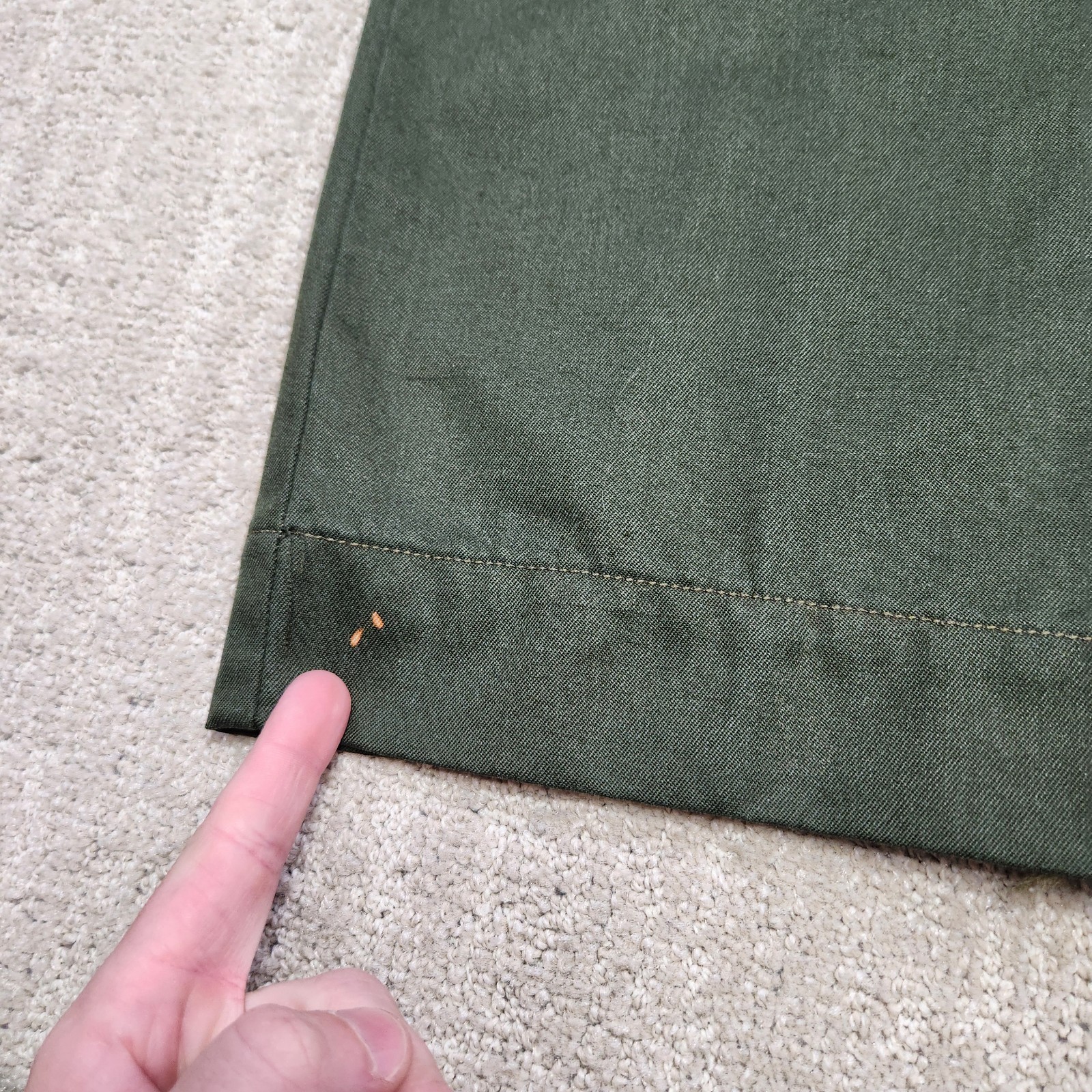 Vintage 80s Military Pants Men 32x32 *READ Gibraltar Fire Resistant Aramid Green