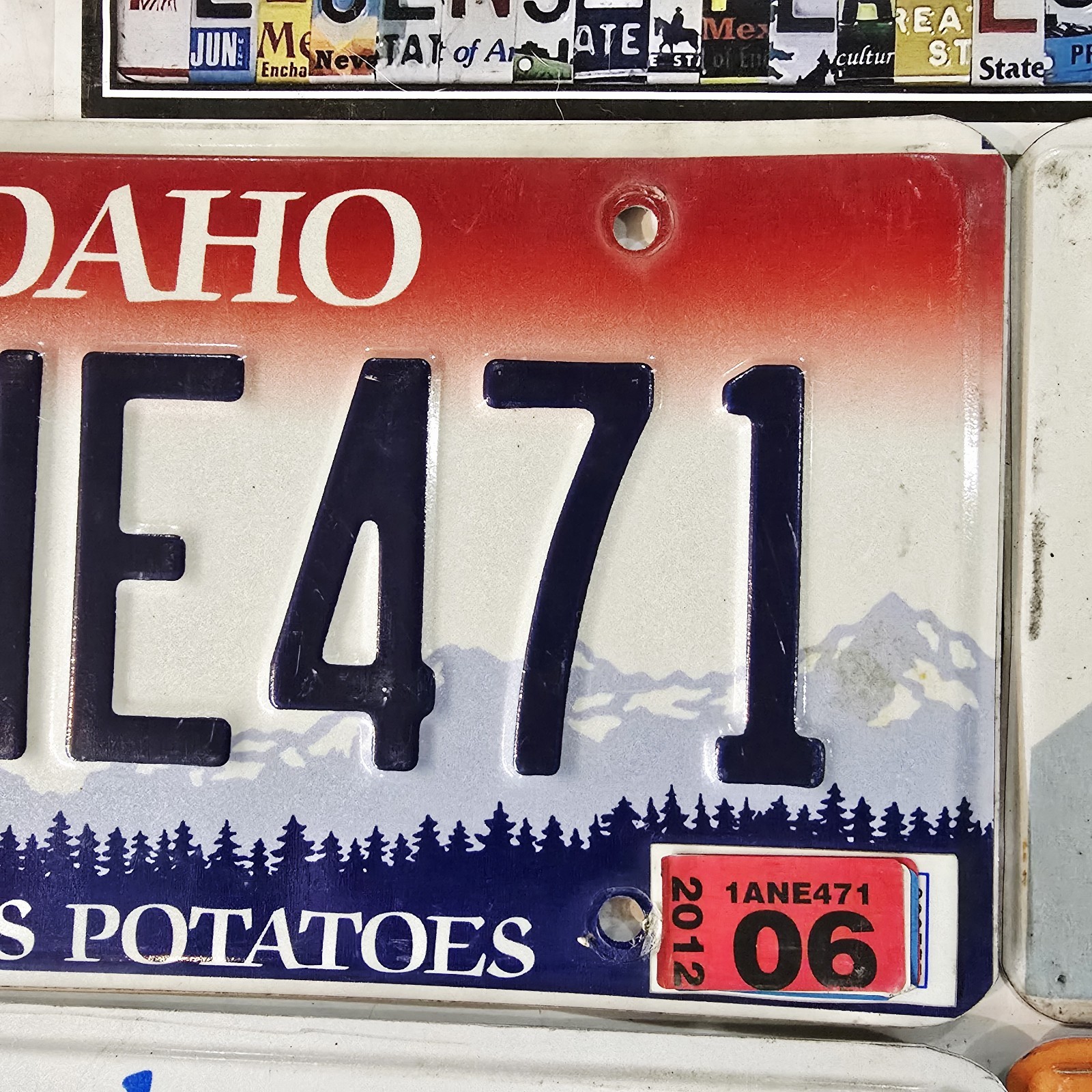 License Plate Lot RI MA ID IL🔥FREE📬🔥Rhode Island Massachusetts Idaho Illinois