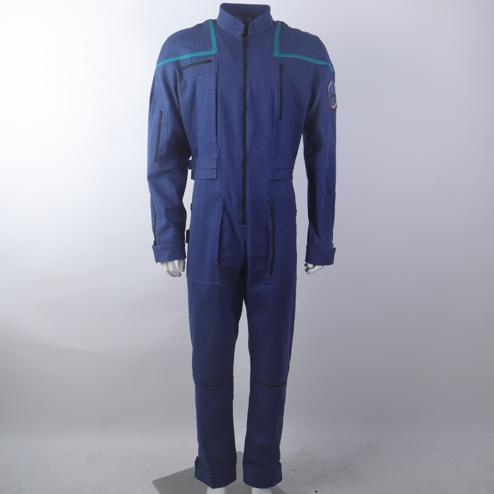 For Enterprise Duty Jumpsuits Starfleet Gold Red Blue Stripes Cosplay Uniforms