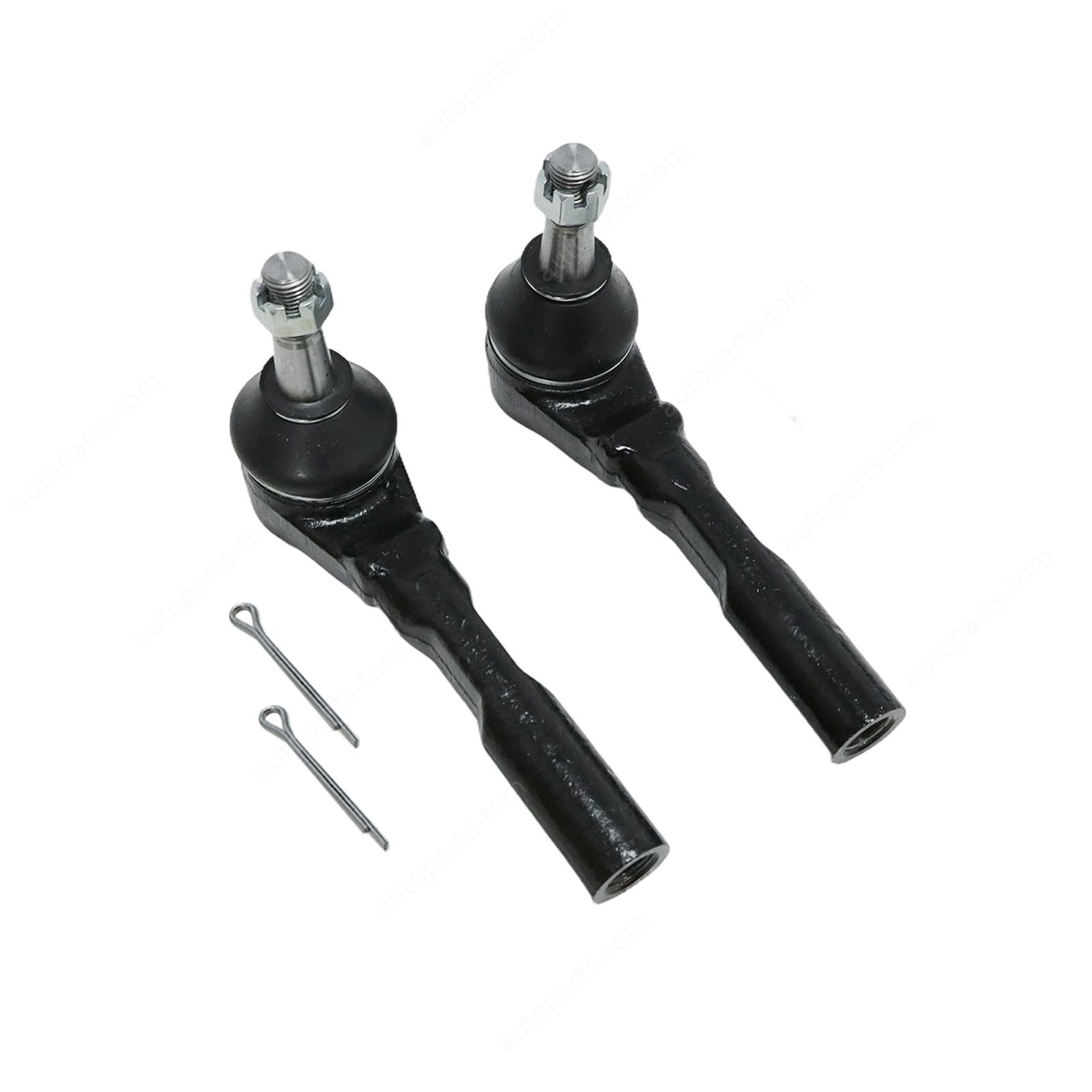 Power Steering Rack and Pinion+Outer Tie Rods For Chevy Silverado Sierra 1500