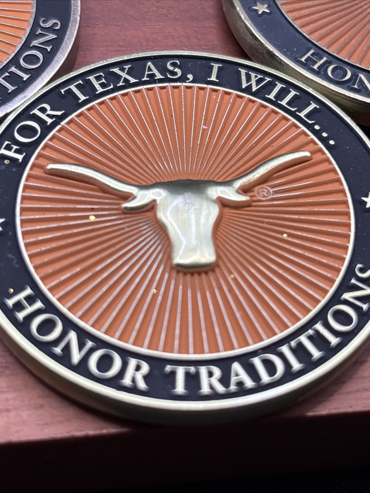 Lot Of 5 Coins Texas (UT) Longhorns Football Medallions University Of Texas