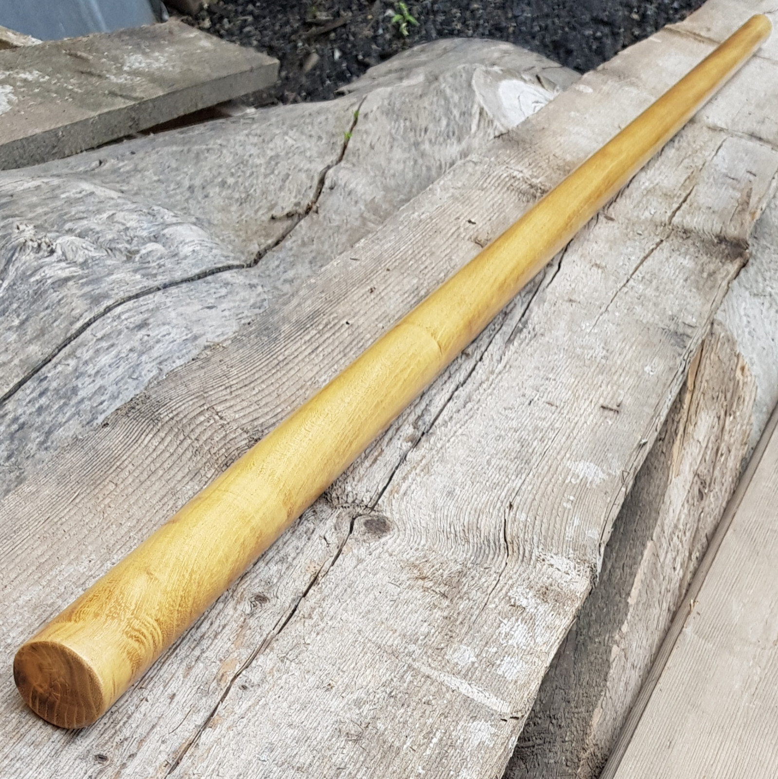 Weighted Bo Long Pole Length 182 cm/Diameter 35 mm - Robinia (White acacia)