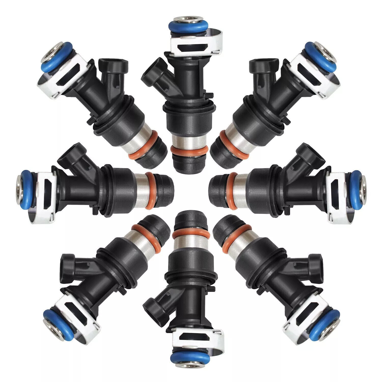 8X Genuine OEM Fuel Injectors For 99-07 Chevy Silverado 4.8L 5.3L 6.0L 17113553