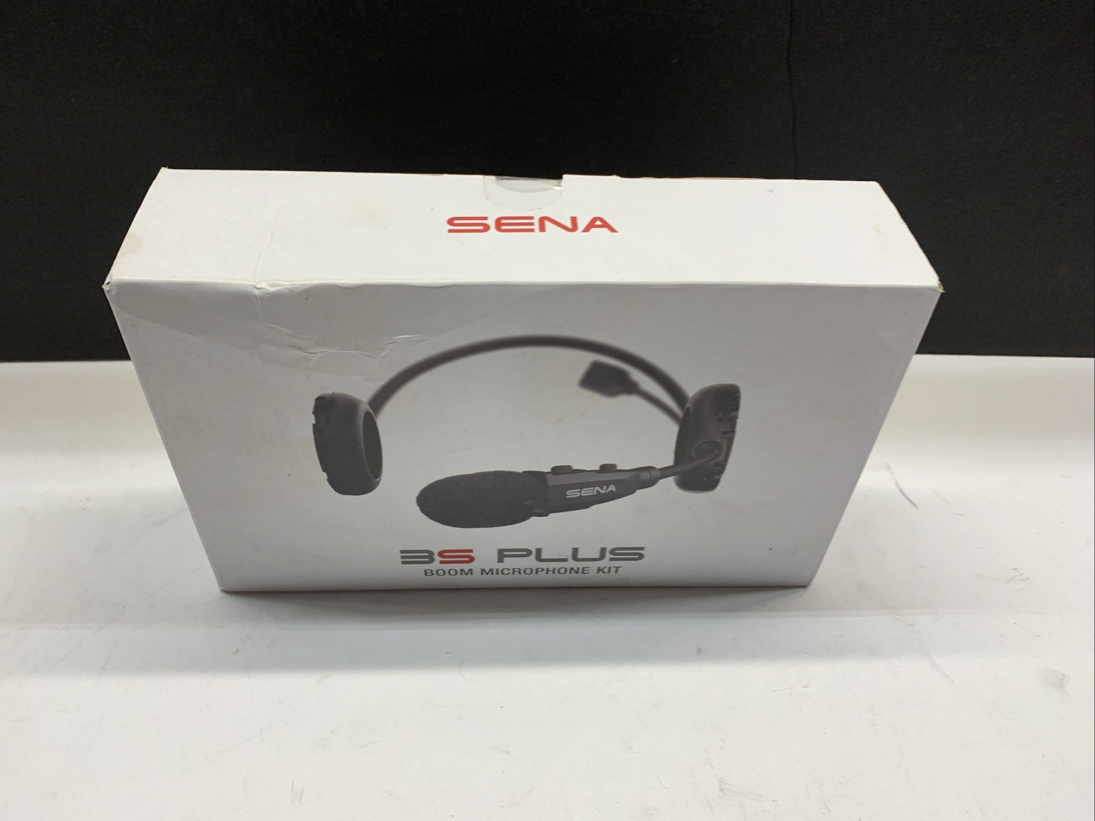 New SENA 3S Plus Boom Bluetooth Communication System Headset (3SPLUS-B-10)