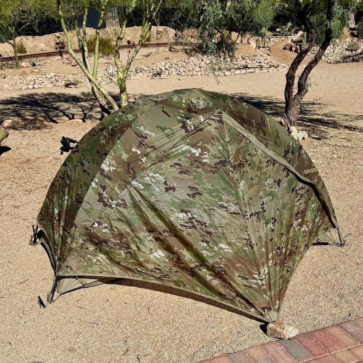 LiteFighter Combat Tent - US Army Issued One Person OCP Multicam - Lightweight