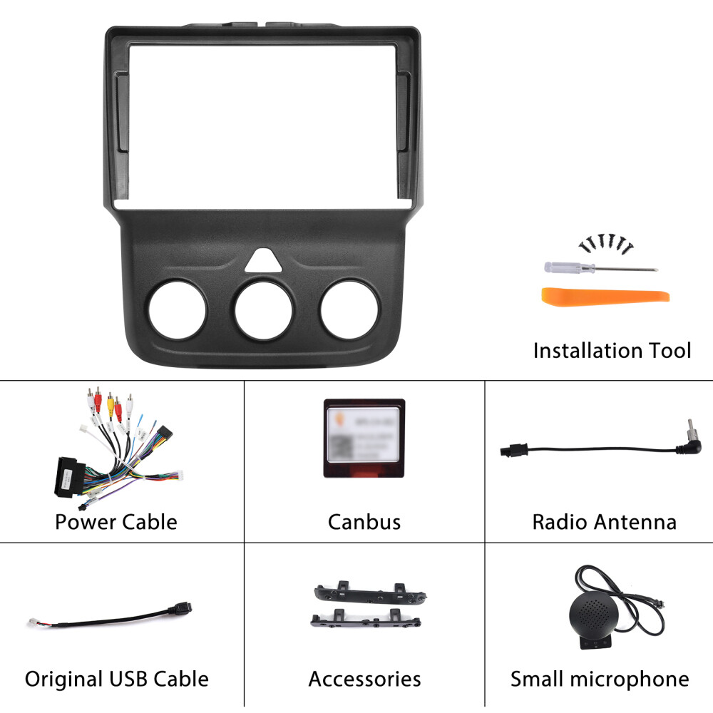 For 2014-2018 Dodge Ram 1500 2500 3500 Android 15 Car Stereo WiFi Radio Carplay