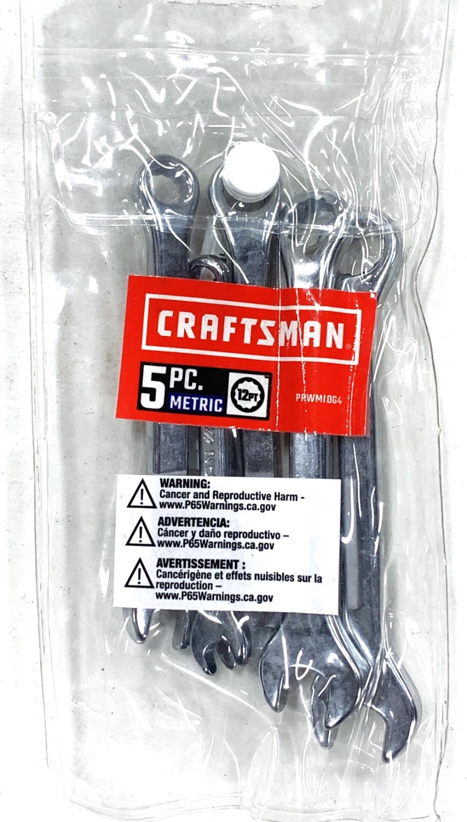 NEW Craftsman Miniature METRIC COMBINATION WRENCHES, 5 PACK