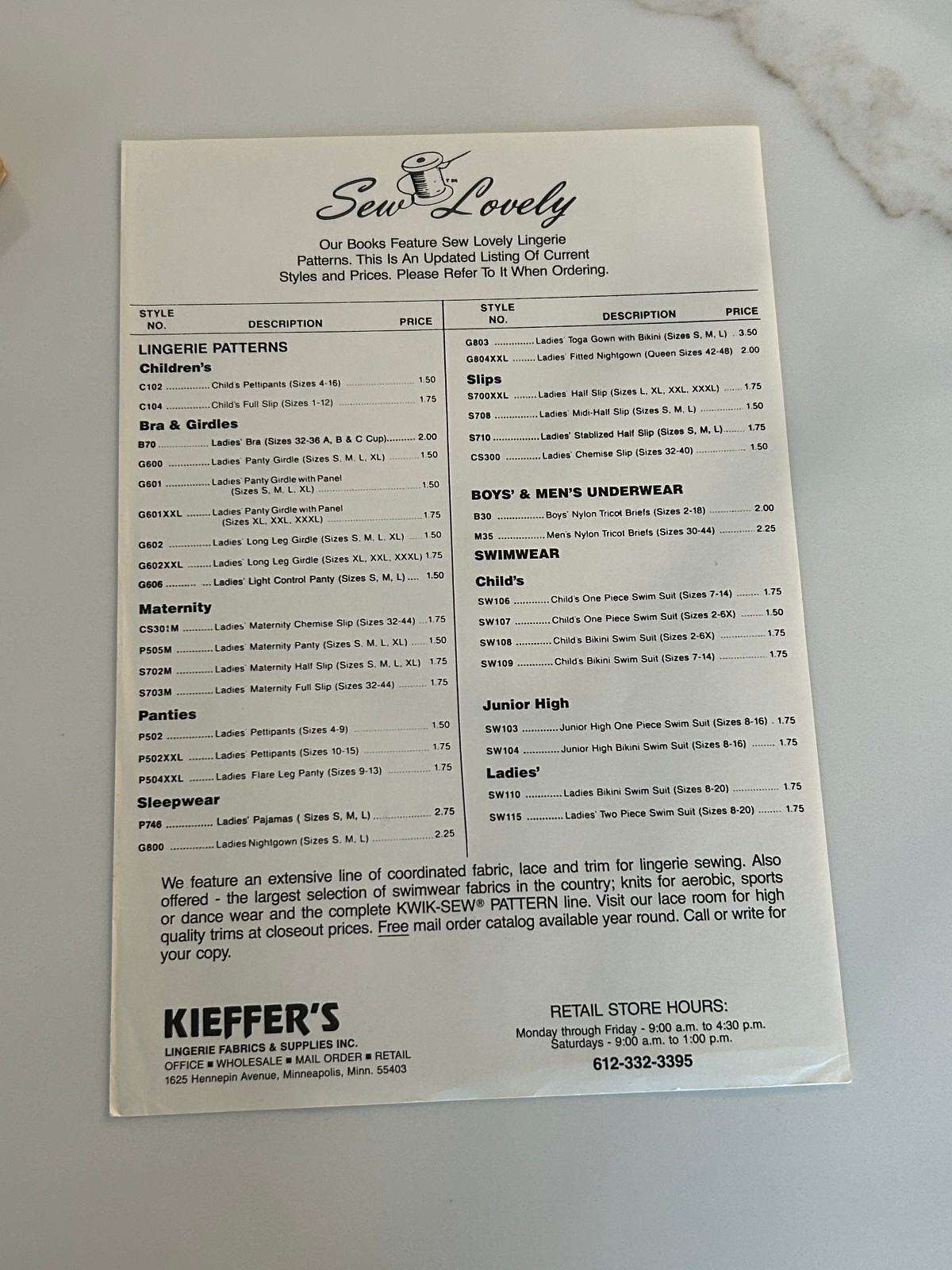 Vintage 1971 Sew Lovely Lingerie Sewing Techniques Books by Laverne Devereaux