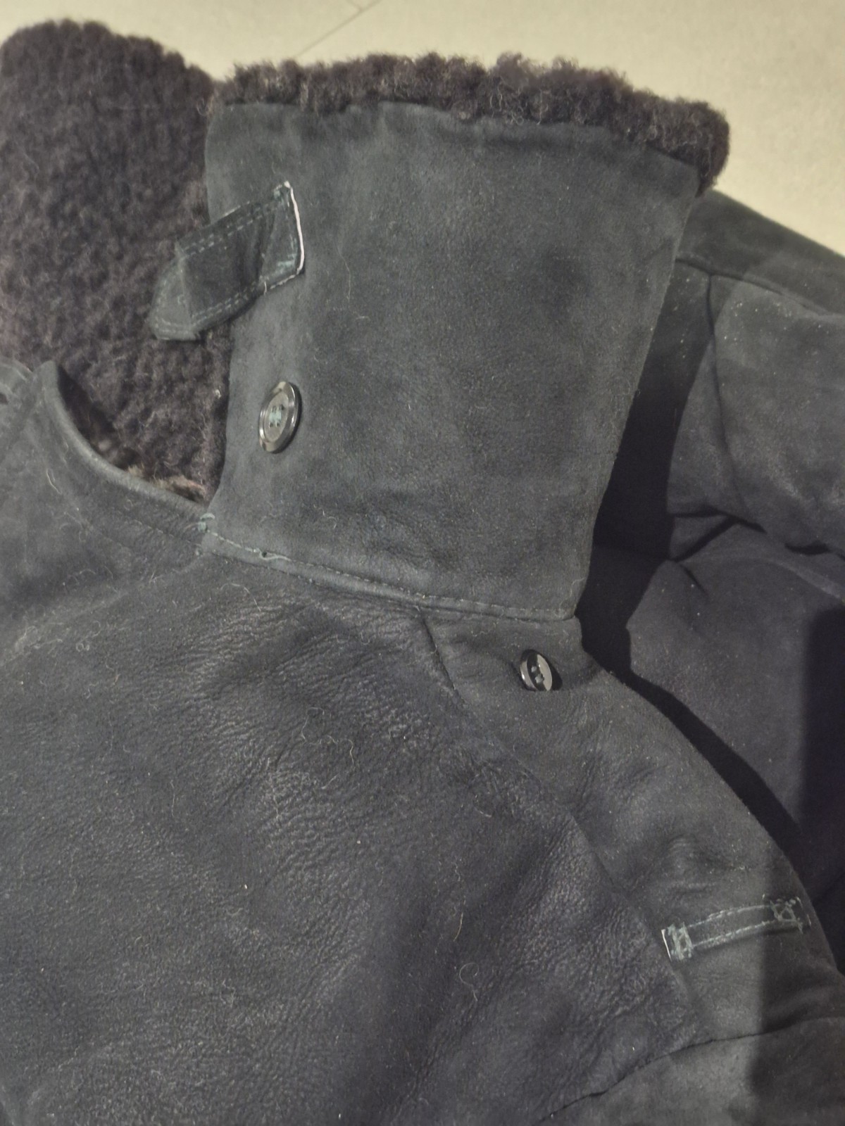 VTG Soviet Army Uniform Military Sheepskin Coat Bekesha Tulup Shearlin 58/3 NEW