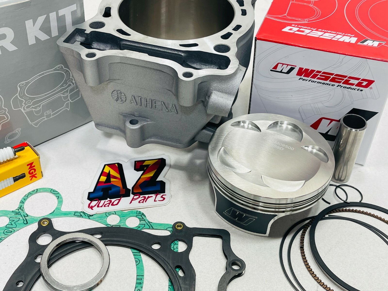 YFZ450 YFZ 450 95mm ATHENA Stock Bore Cylinder Wiseco Piston Gaskets NGK Top End