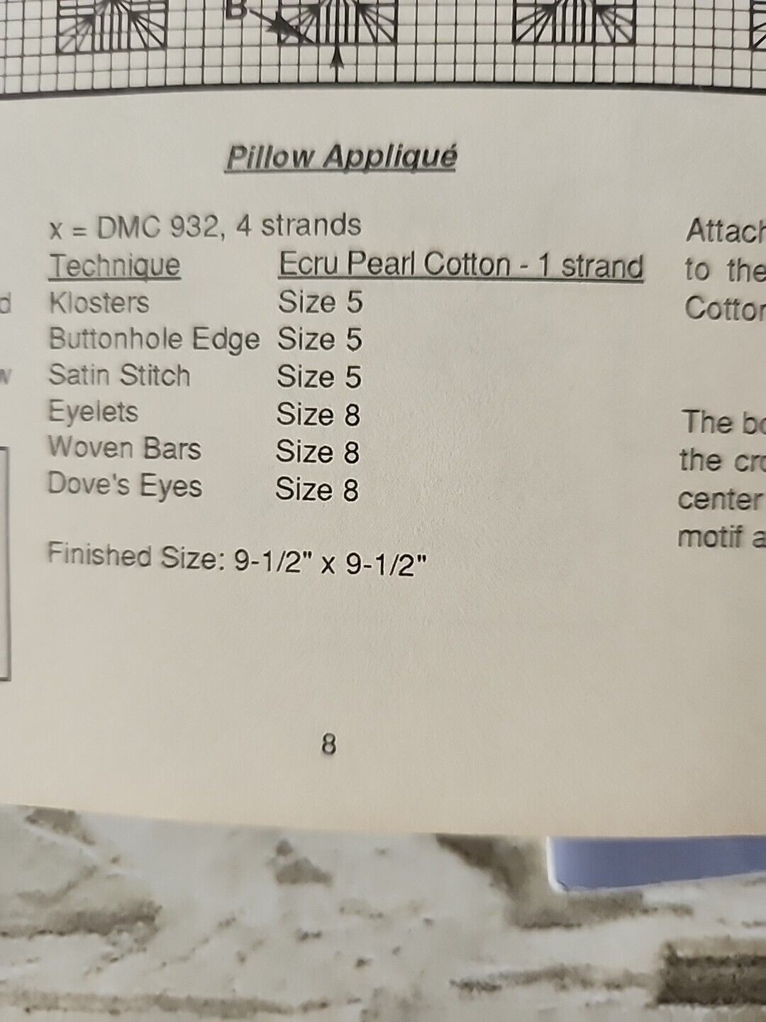 Hardanger Pattern 4 Books Beginner Keepsakes III Kay's Creations Advanced Chart