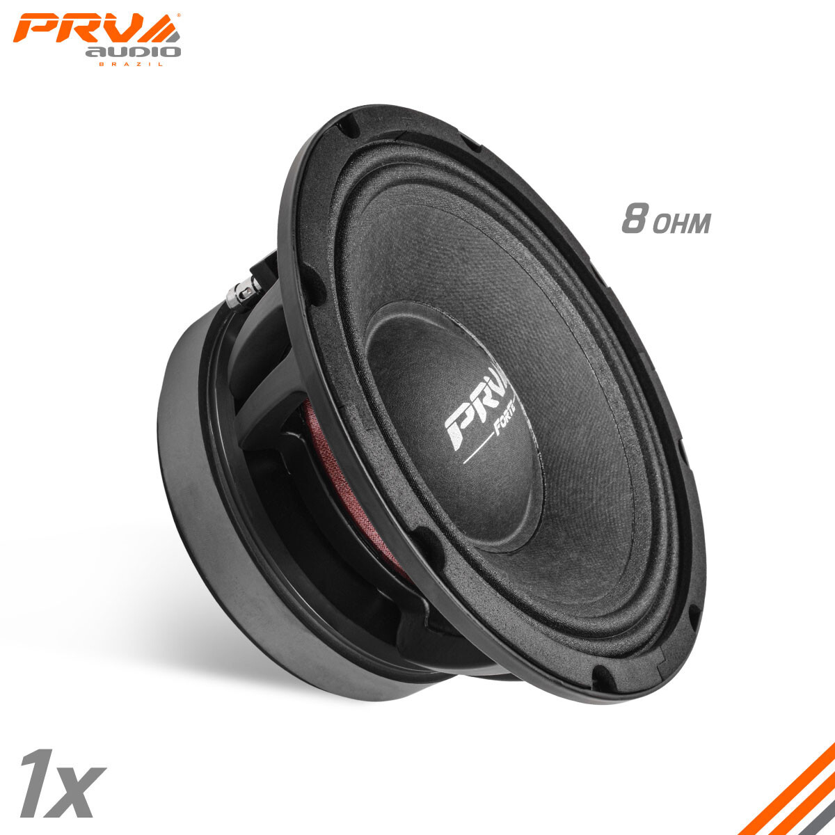 1x PRV 8" Midbass Speaker Pro Audio 8MB700FT 700W 8 Ohm Low Frequency Speaker