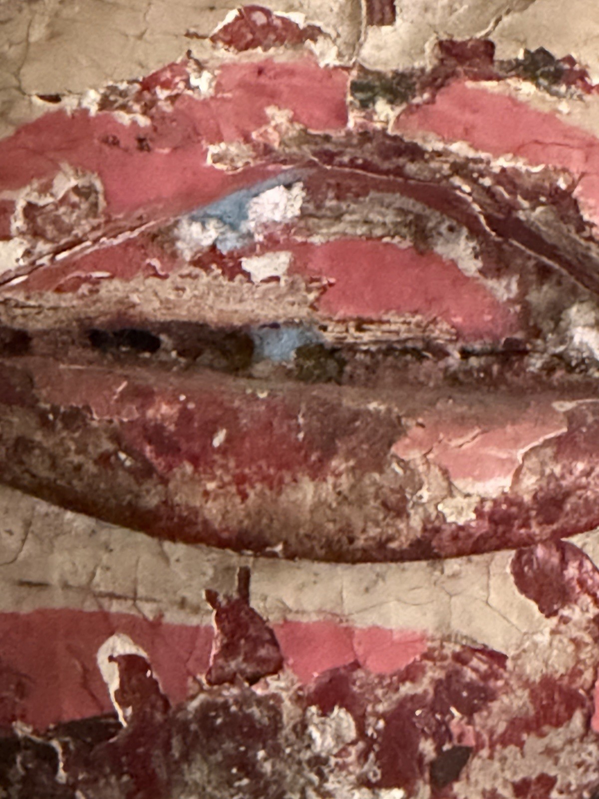 Rare Mid 20th Century Mexican Hand-Carved “Viejo” Folk-Art Mask