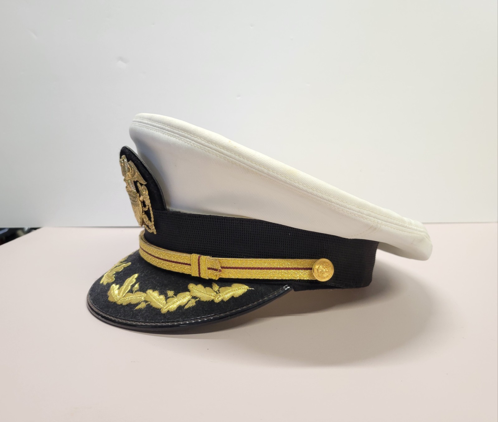 US Public Health Service USPHS Senior Officers Dress Hat Bancroft Cap Size 6 7/8