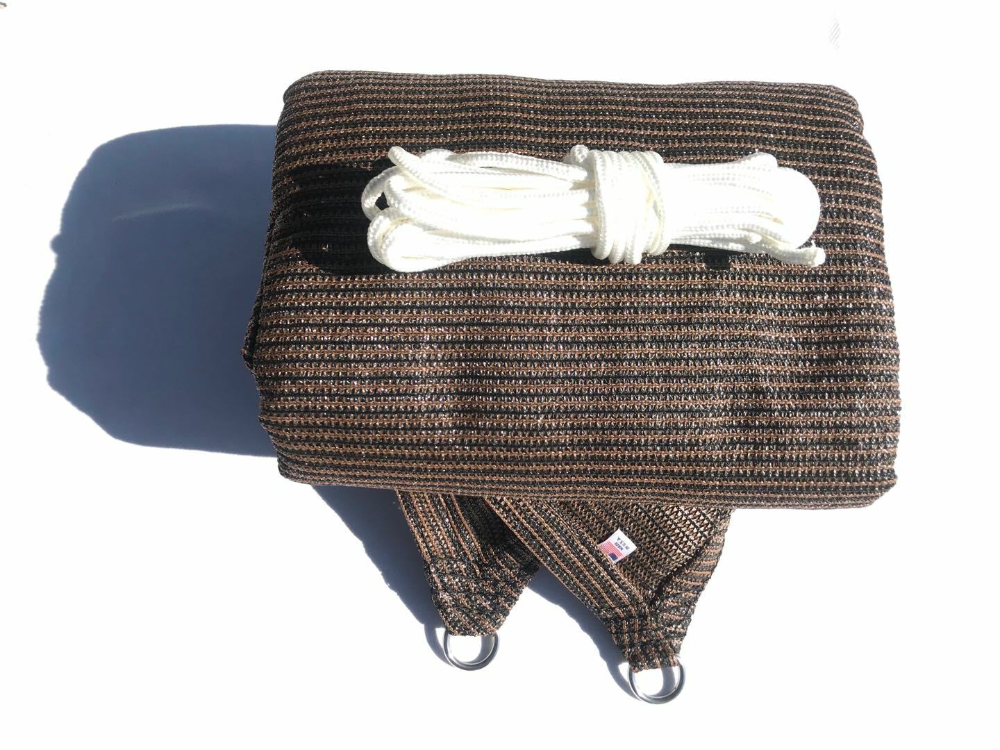 Custom Curved Rectangular Sun Shade Sail UV Blocking Outdoor Canopy Awning Patio