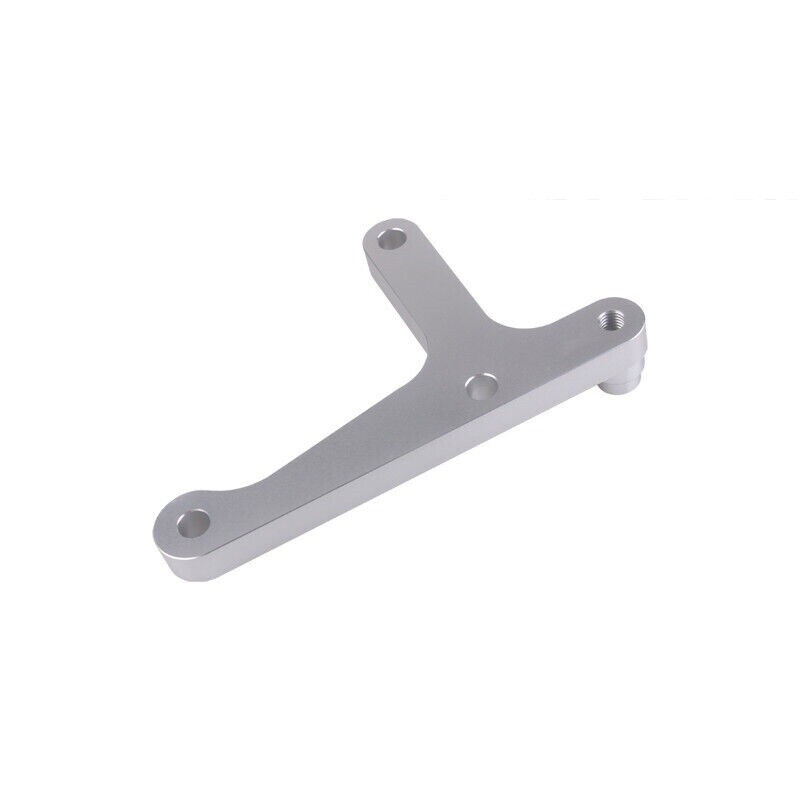 Silver Low Mount Alternator Power Steering Pump Bracket Fit for LS Camaro /Truck