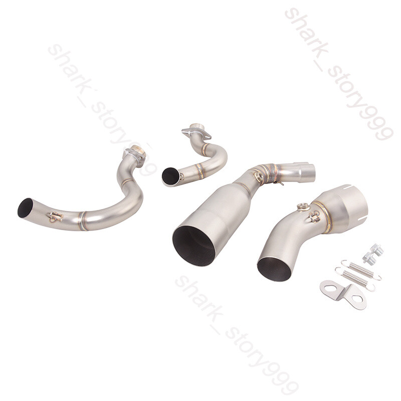 Ninja 650 For Kawasaki Z650 2023-25 Exhaust 51mm Muffler Tips Header Front Pipe