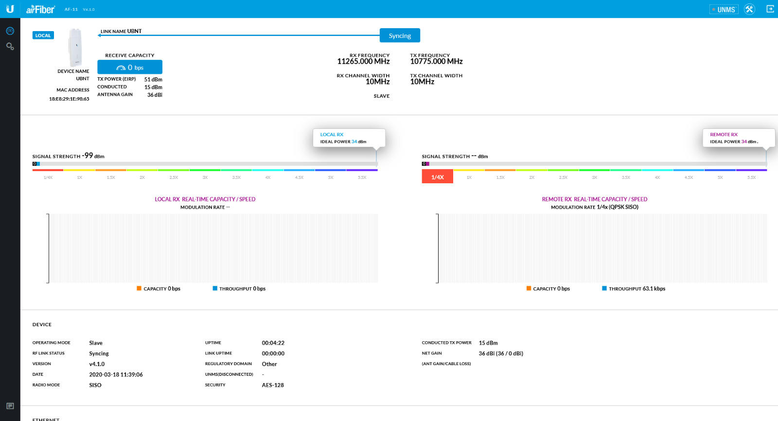 Ubiquiti AF-11FX - Working Radio With TWO AF-11-DUP-H Duplexers Missing Shroud