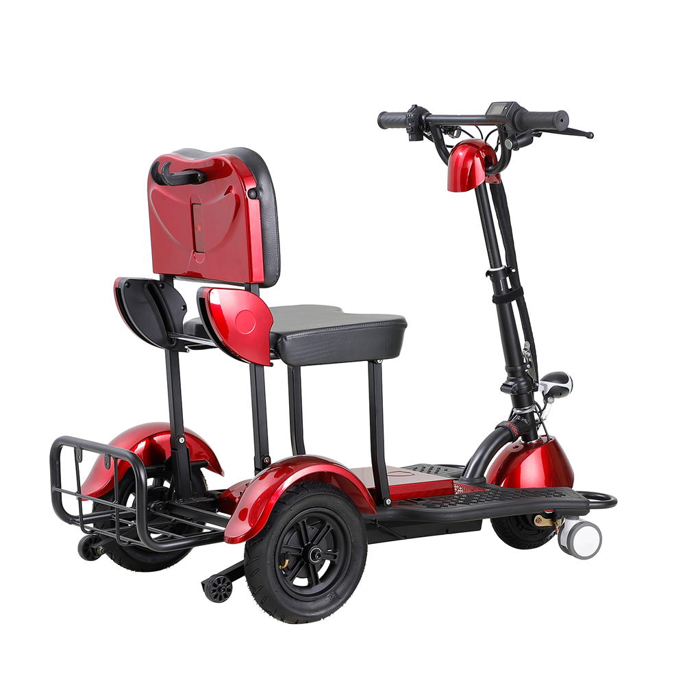 Lightweight 3-Wheel Travel Mobility Scooter 30 Miles 350W 3-Speed 220lb Capacity