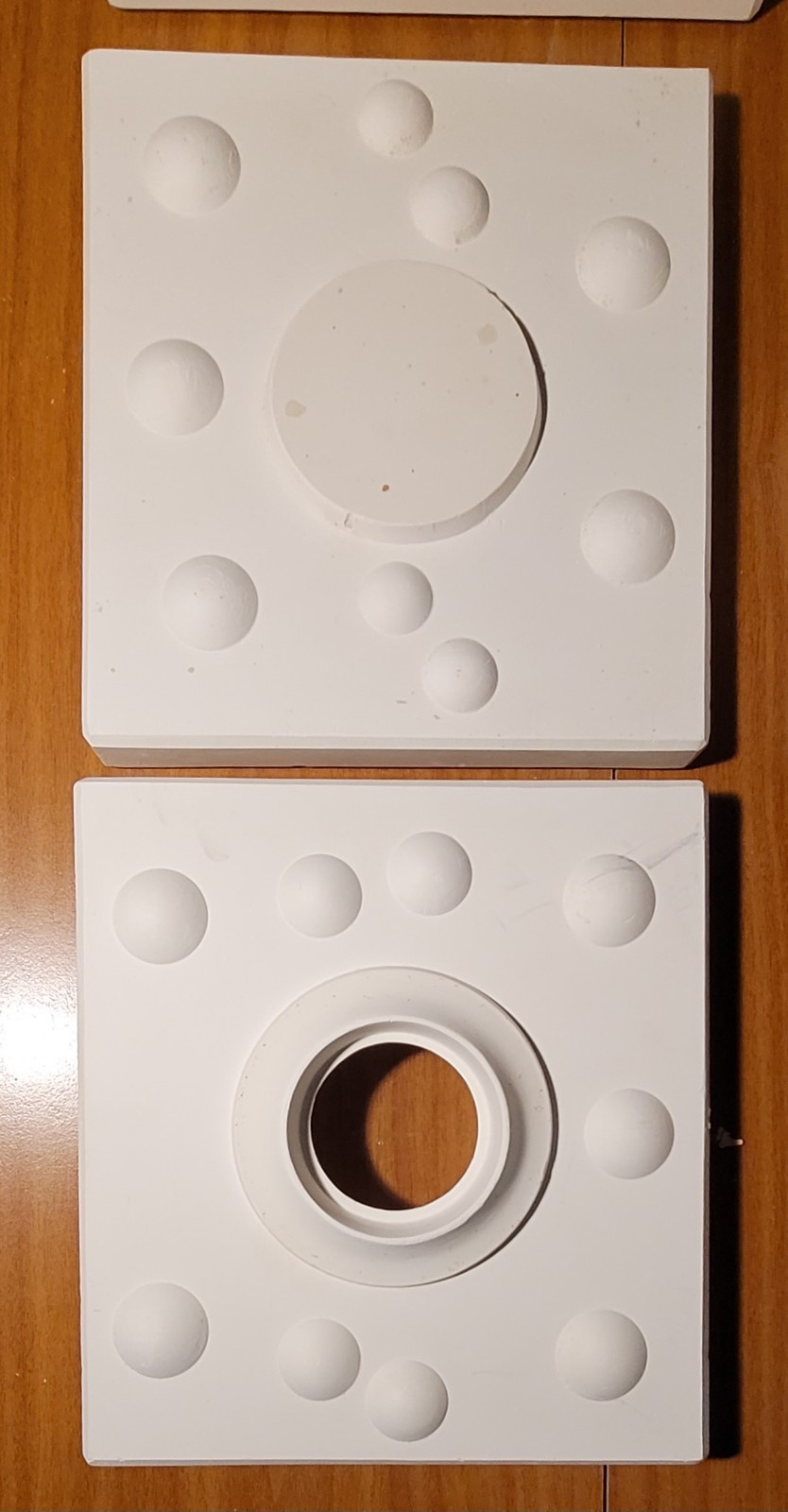 White Horse Ceramic Slip Casting Mold *Strawberry Planter* No. 10554