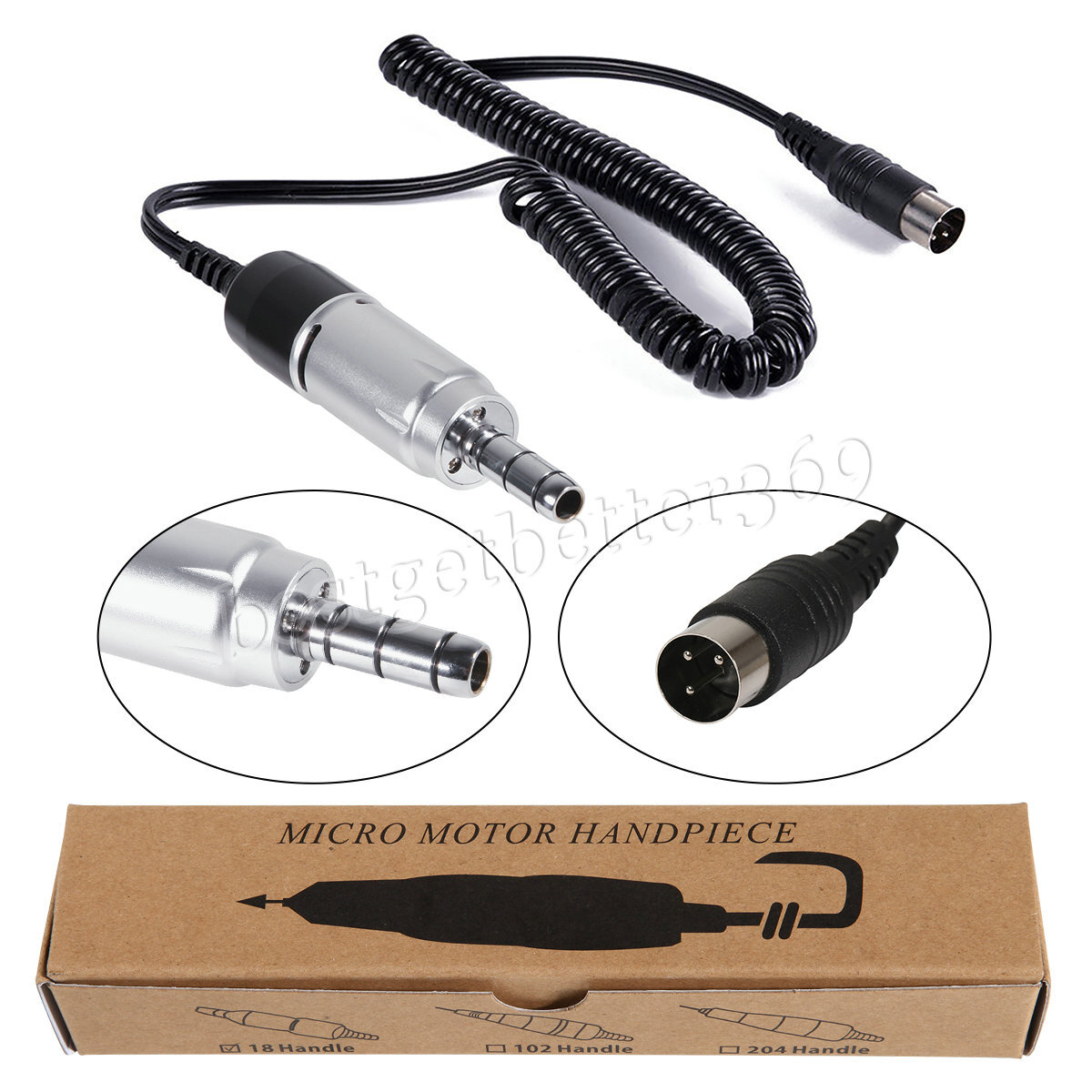 Dental Lab Marathon Electric Micromotor Polishing Unit + 35K rpm Motor Handpiece