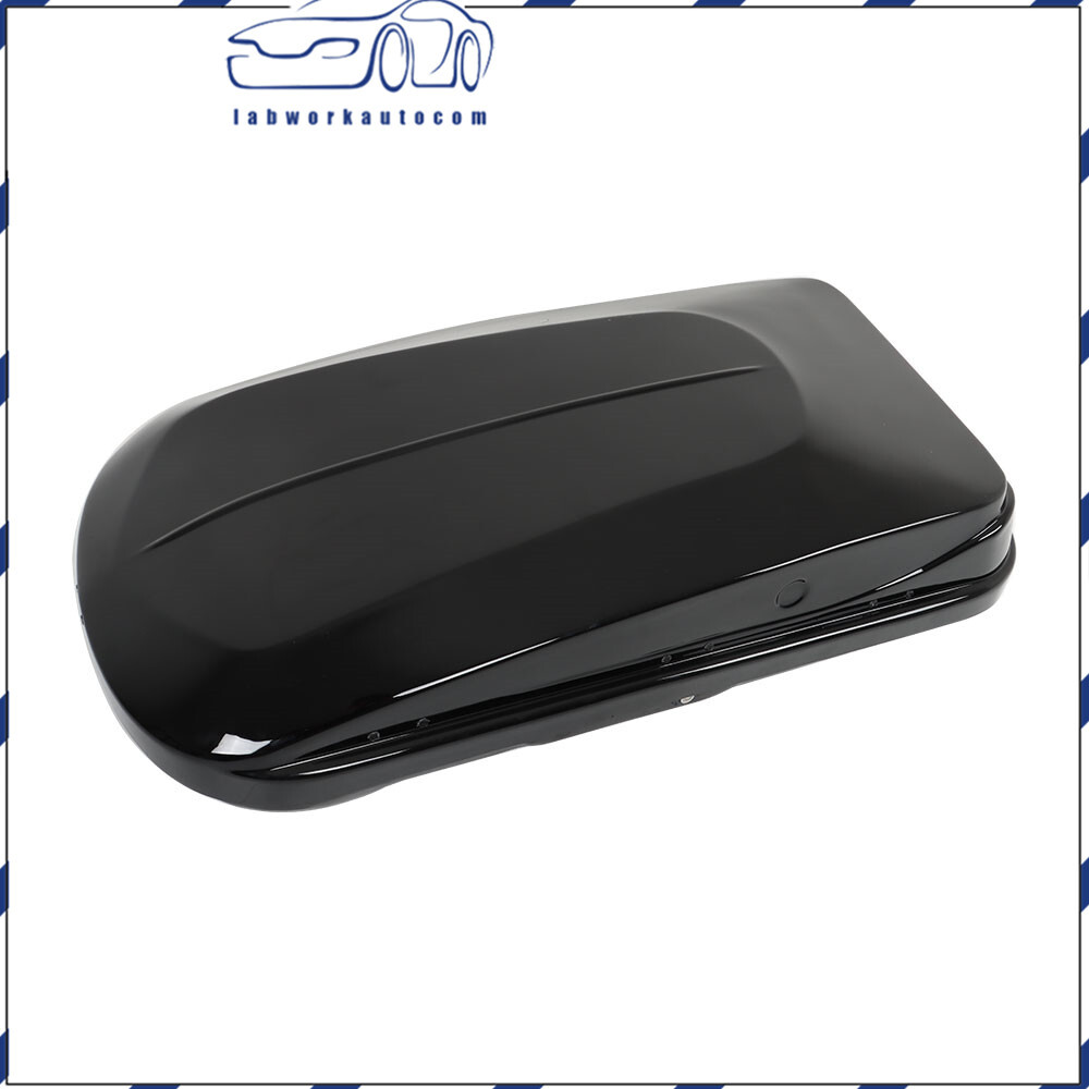 Car Roof top Cargo Box Carrier Roof Mount Luggage Storage With 2 Locks 14 ft³