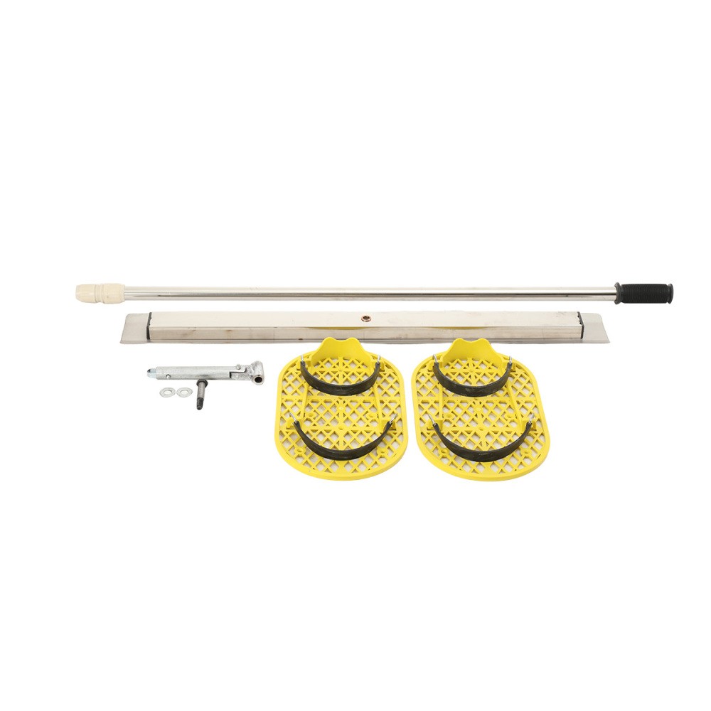 Long Handle Concrete Trowel Cement Surface Smoothing Tool With Finishing Shoes