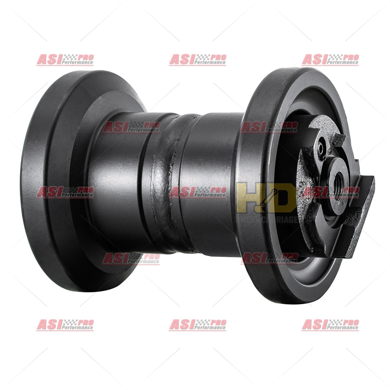 Track Roller Bottom Roller For Kubota KX040-4 Undercarriage Black