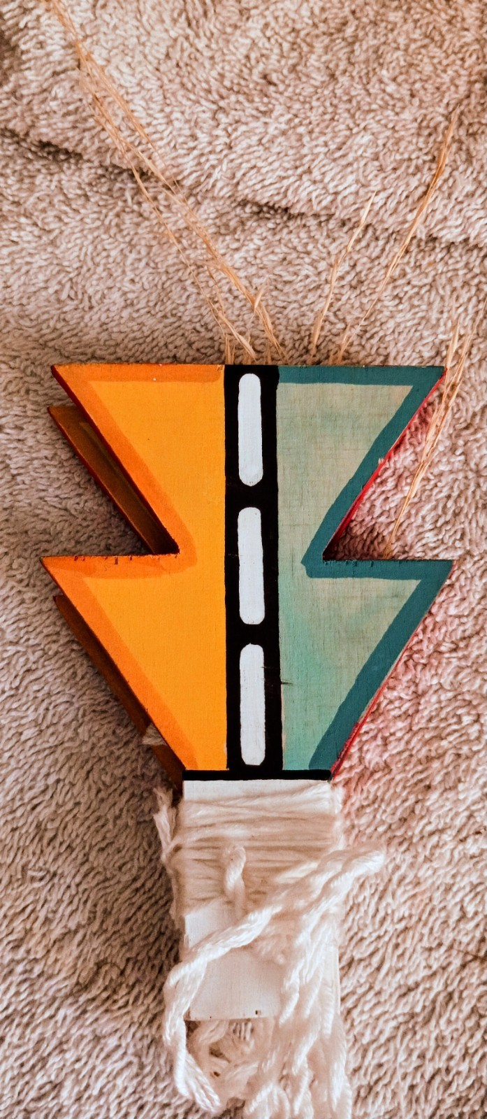 Hopi Little Girl Sash And Dance Wands