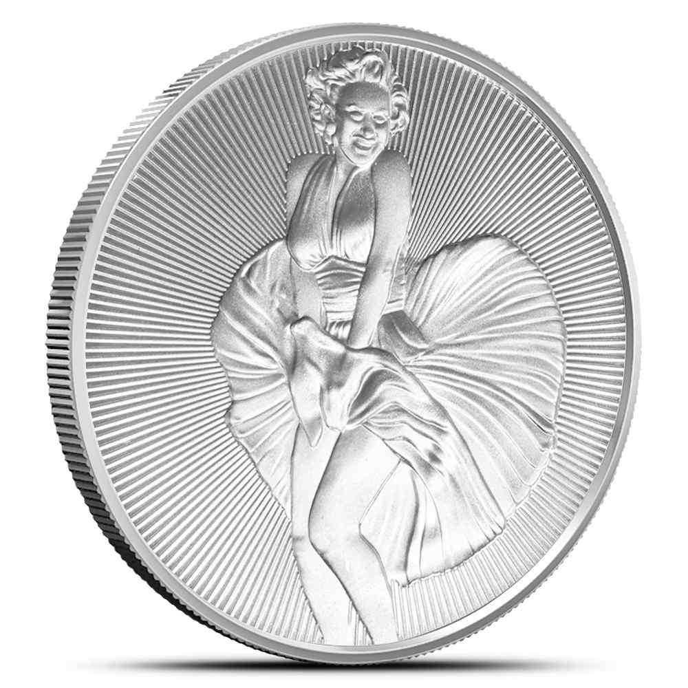 1 oz Marilyn Monroe Silver Round (New)