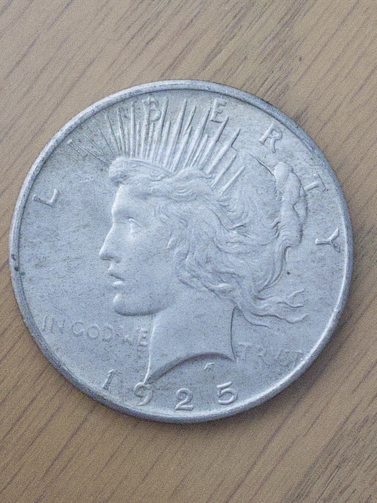 90% Silver Peace Dollars, Circulated, Lot Of 7. Give Peace a Chance!