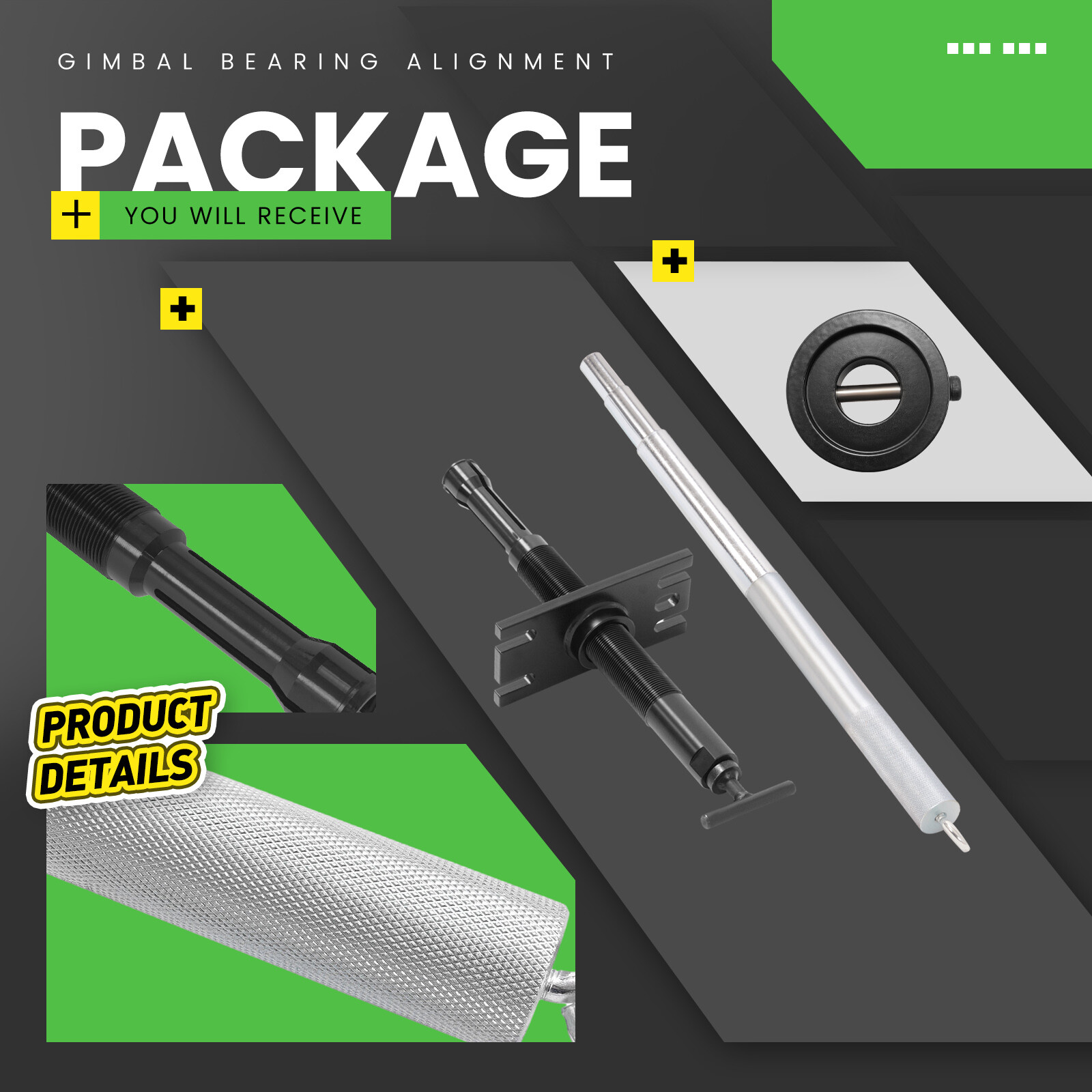 Bearing Puller Installer + Alignment Tool For Mercruiser Alpha Bravo MR OMC