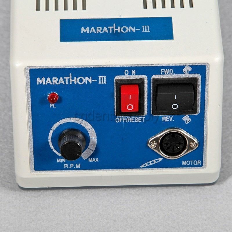 Dental Lab Marathon Electric Micromotor Polishing Unit + 35K rpm Motor Handpiece