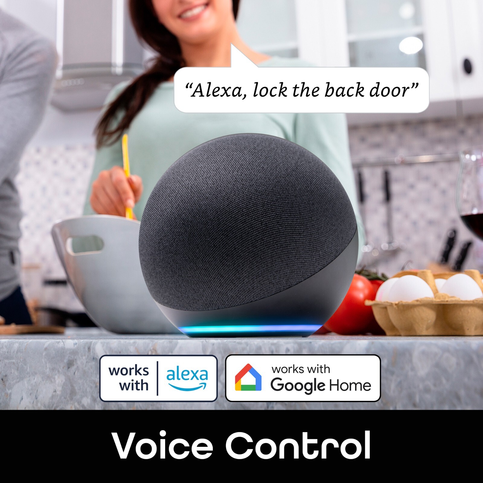 Geeni Keyless Entry Door Lock with Keypad, Smart Locks for Front Door