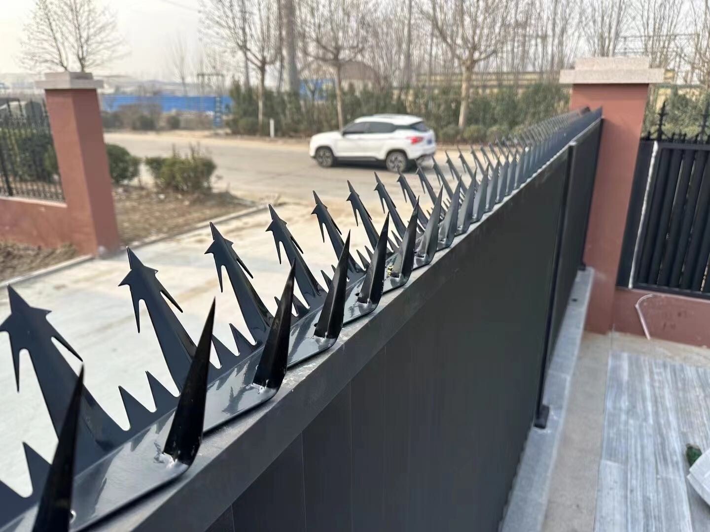 Stainless Steel Spike Fence Top | Anti-Climb Fence Spikes | Wall Spikes |