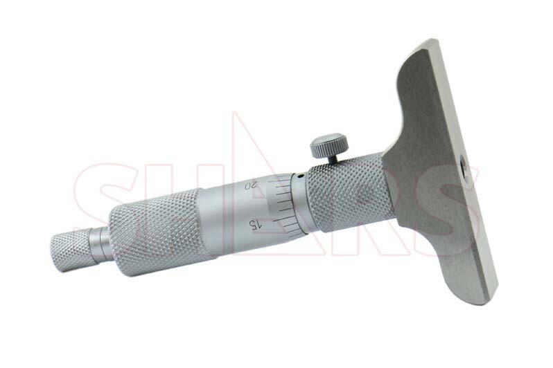Shars 0 - 6" Depth Micrometer Set Hardened Toolmaker Milling NEW P}