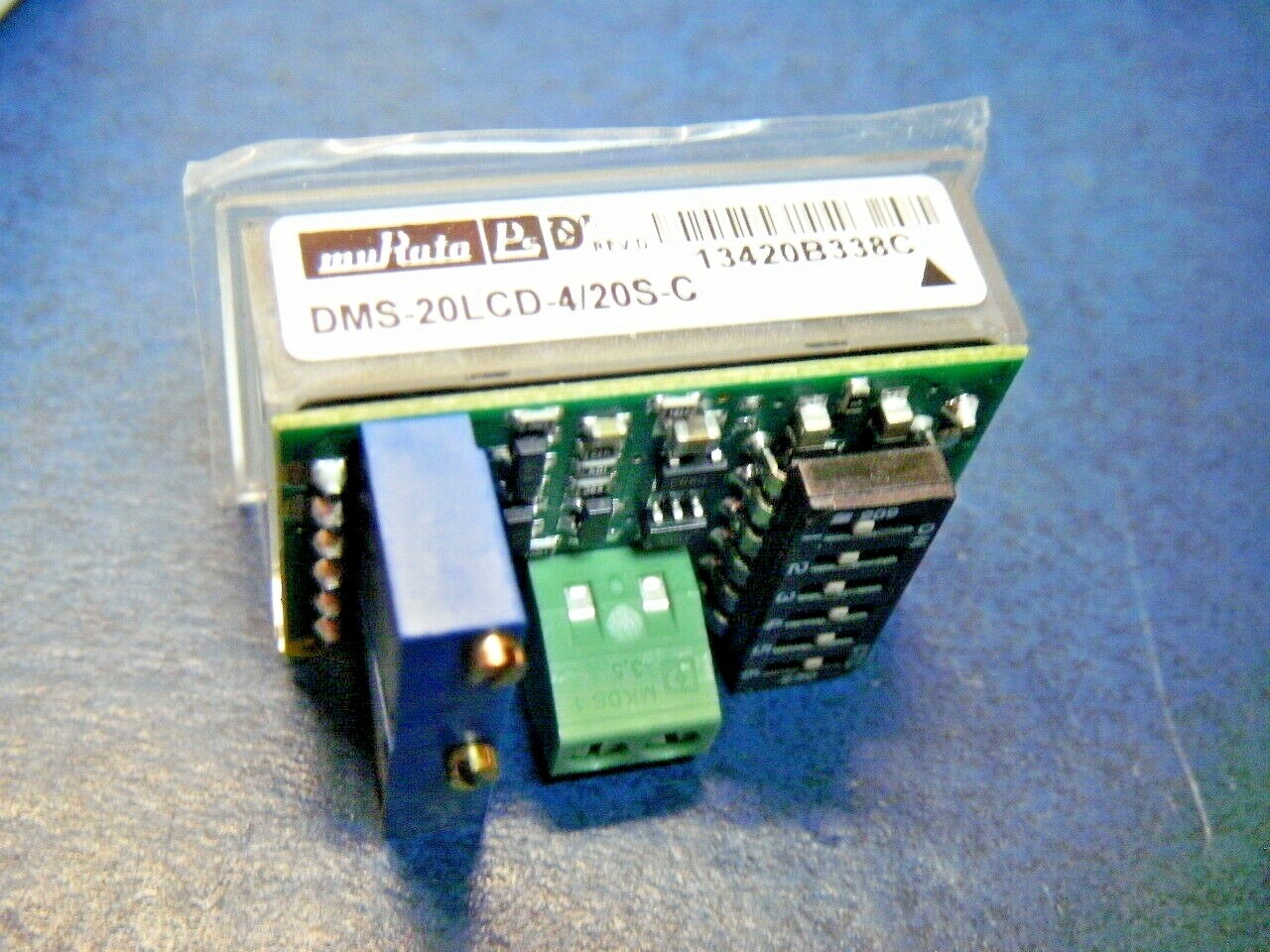 Datel Murata DMS-20LCD-4/20SC Unipolar .37" LCD Display Process Monitor 3½ Digit