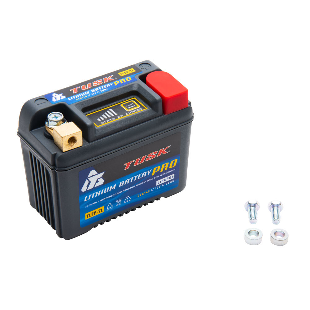 Tusk Lithium Pro Battery TLFP-7L Motorcycle ATV Dirt Bike 1936090001