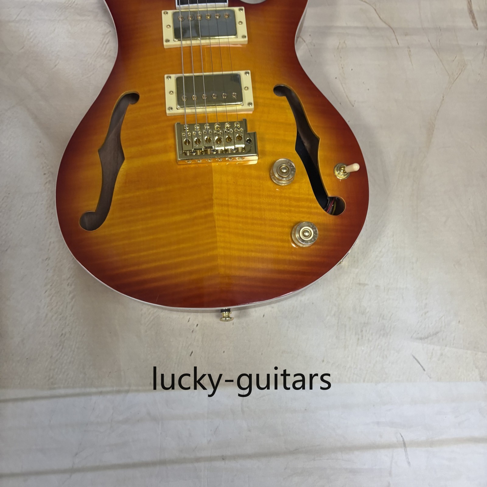 Custom PRS Electric Guitar 2H Pickups Flame Maple Top Bird inlay US Warehouse