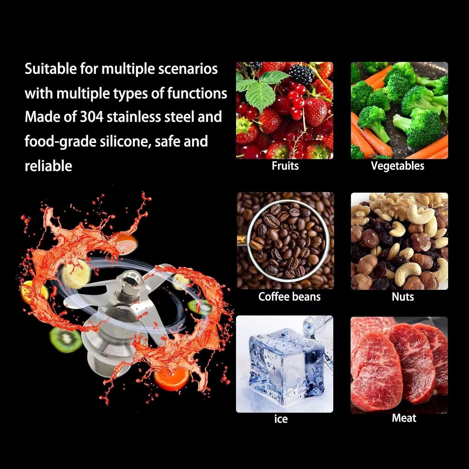 For Waring CB6 CB10 CB15 Cutting Blade Assembly Replacement 502977 Assembled