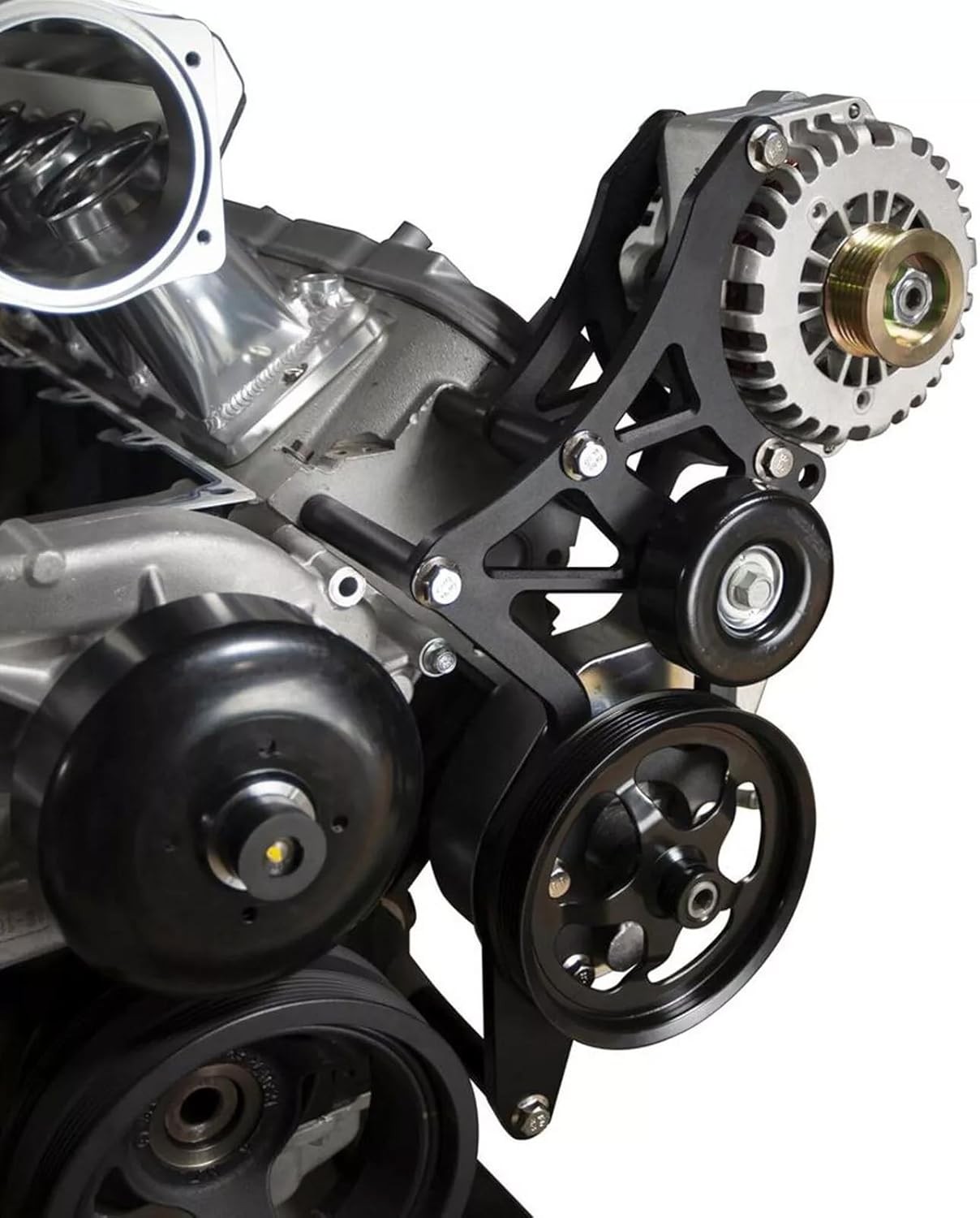 For LS Engine Serpentine Bracket Alternator Power Steering Pump Swap Conversion