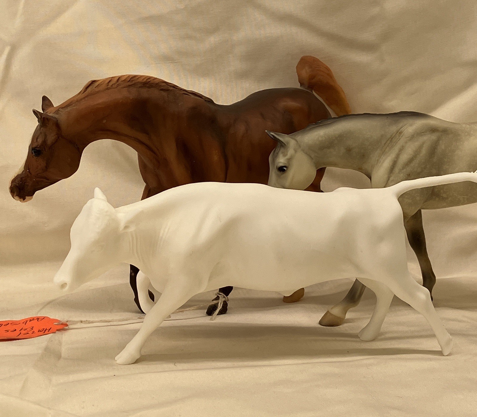 1:12 Unfinished Running Steer Cow 3d Print Classic Scale Breyer Model Horses Etc