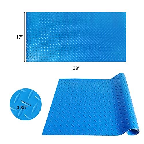 Protecitve Pool Ladder Mat For Above Ground Pools Stairs, Steps, & Ladder