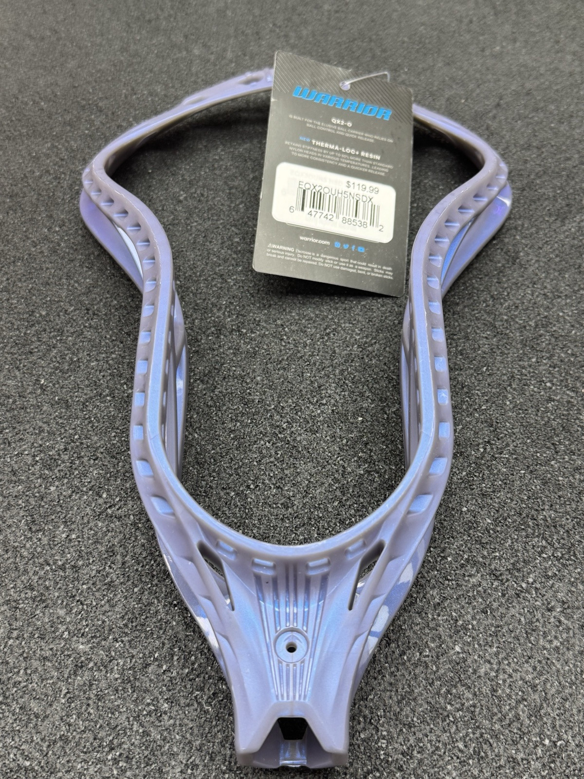 WARRIOR EVO QX2-O Pearl Purple Unstrung **NEW**