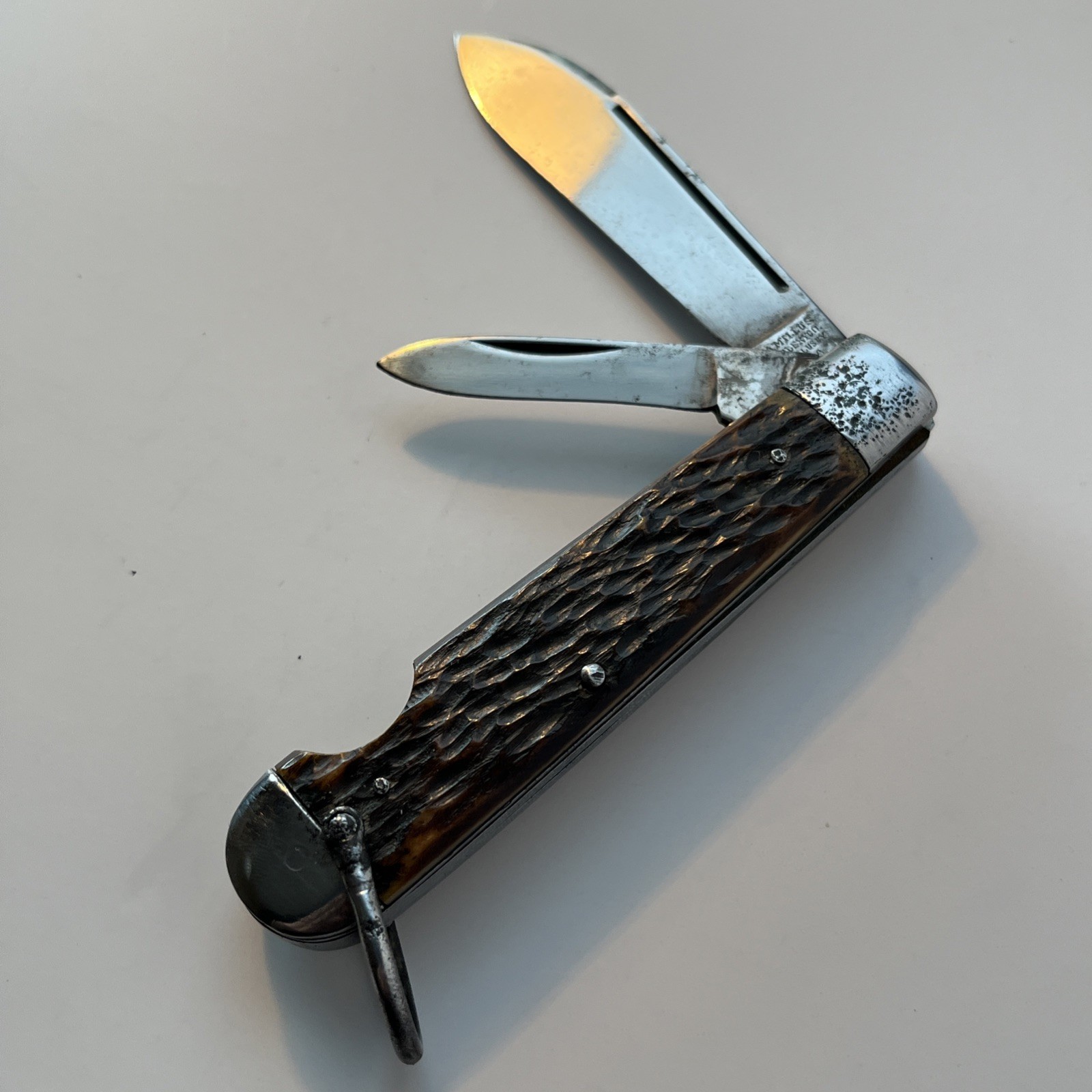 Camillus Navy Utility Knife 4-line Easy Open *1932-1940s