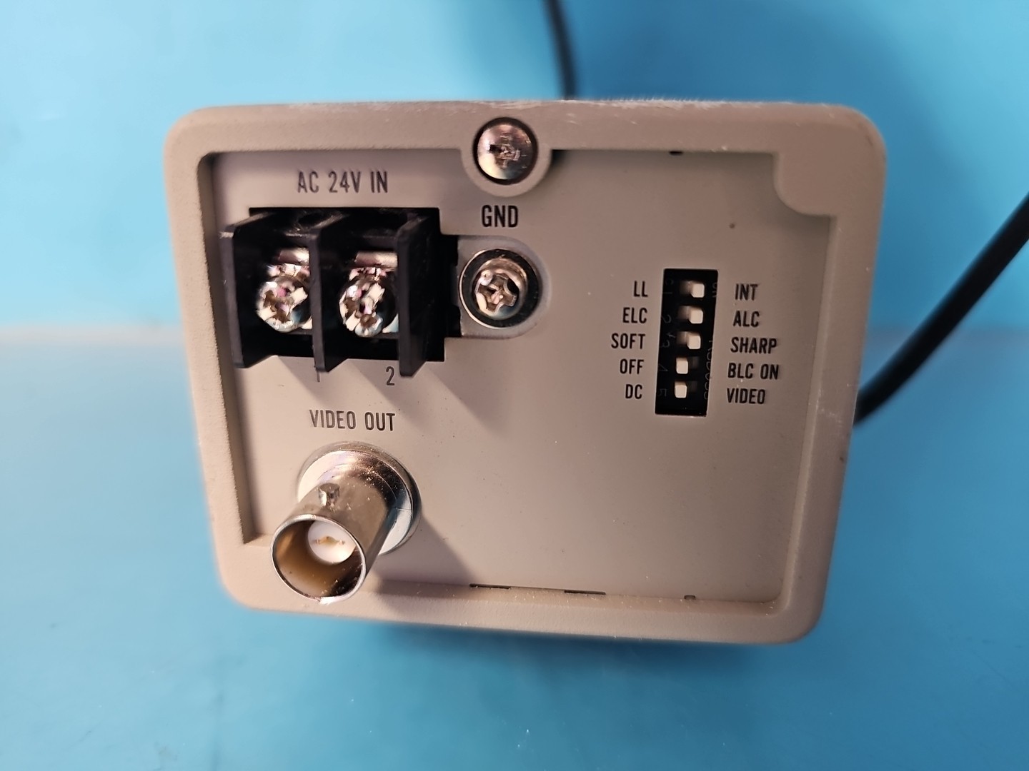 Panasonic Color CCTV Camera Model WVCP-234 Digital Tamron Lens 24v Used Works